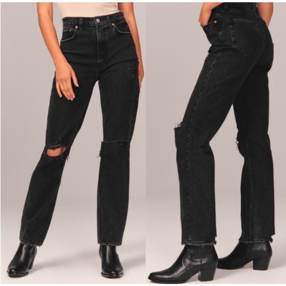 Abercrombie & fitch Ultra High Rise 90s Straight Jean curve love 26/2S